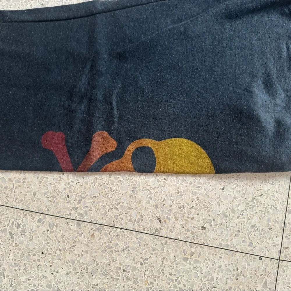 Aviator Nation Black Joggers with Yellow and Red Accents - Picture 4 of 4